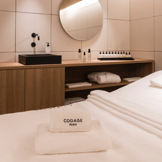 CODAGE Massage Towel (Head Opening)