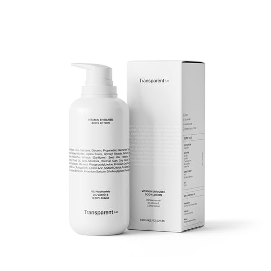 TRANSPARENT LAB Vitamin Enriched Body Lotion (400 ml)